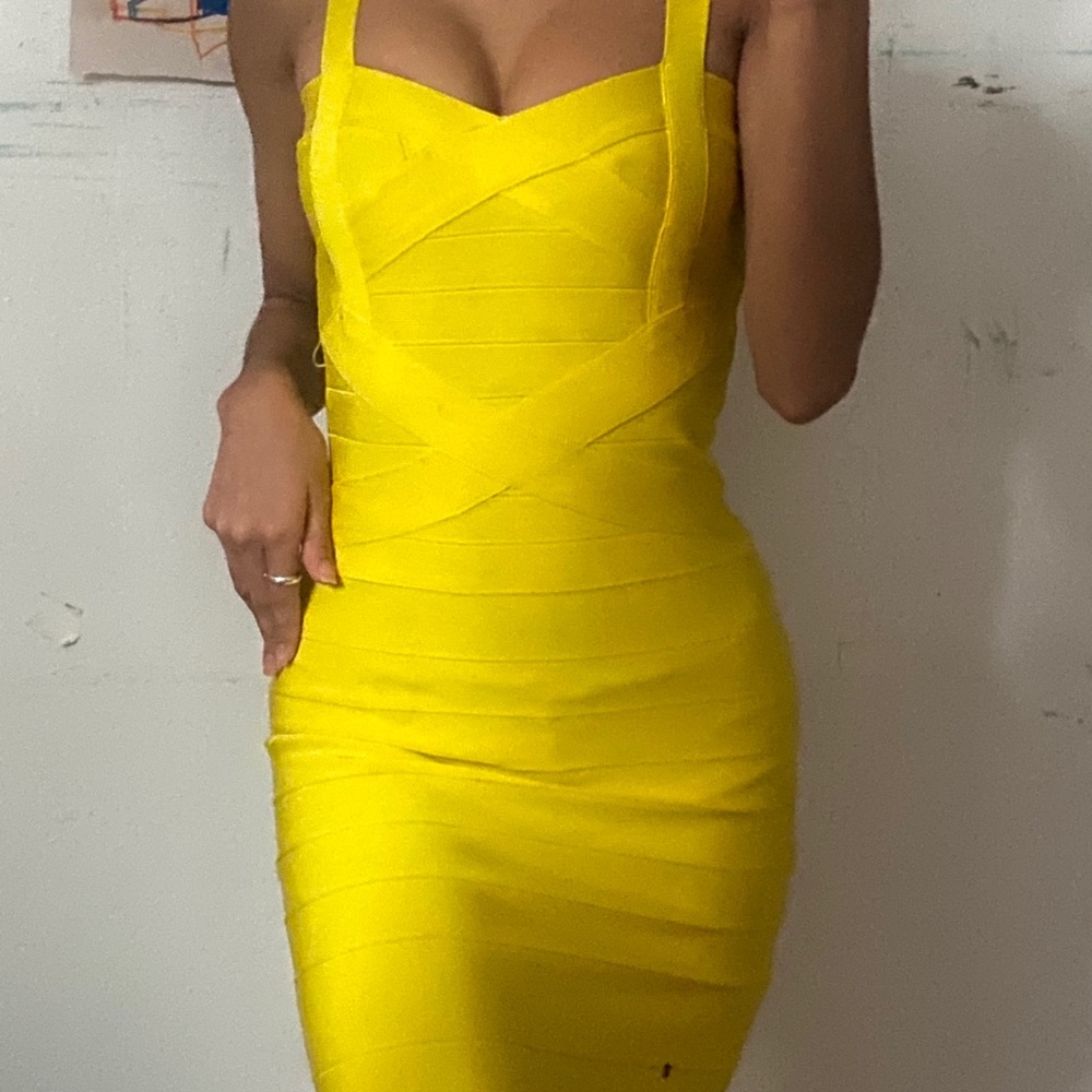 Women's Rayon Bandage Dresses Bodycon 
l